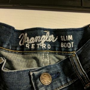 Wrangler retro slim bootcut jeans
